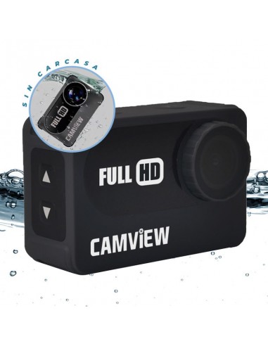 CAMARA DEPORTIVA FULL HD 1080P CARCASA ACUATICA | LCD 2" | 16MP | CAMVIEW