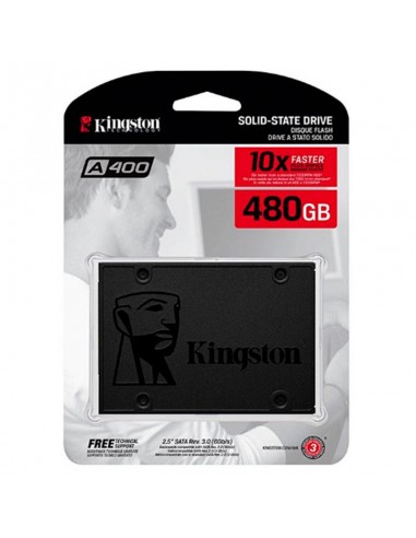 DISCO DURO SSD 480GB 2.5" SATA3 A400 KINGSTON