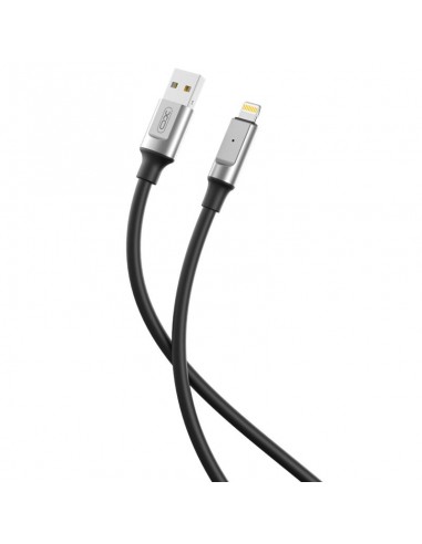 CABLE NB251 CARGA RAPIDA USB - LIGHTNING | 6A | 1 METRO | NEGRO XO
